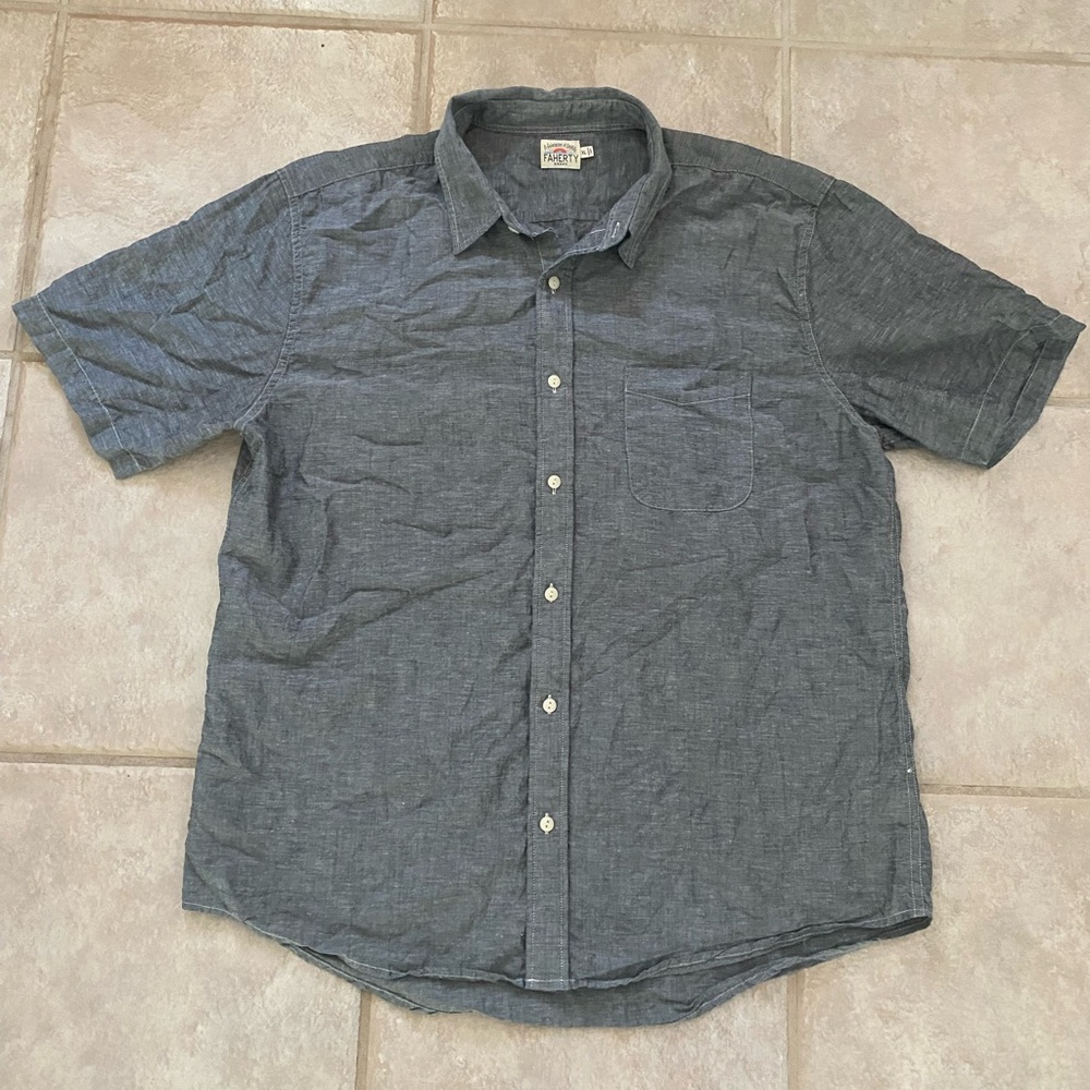 Faherty Men's Button-Down Shirt